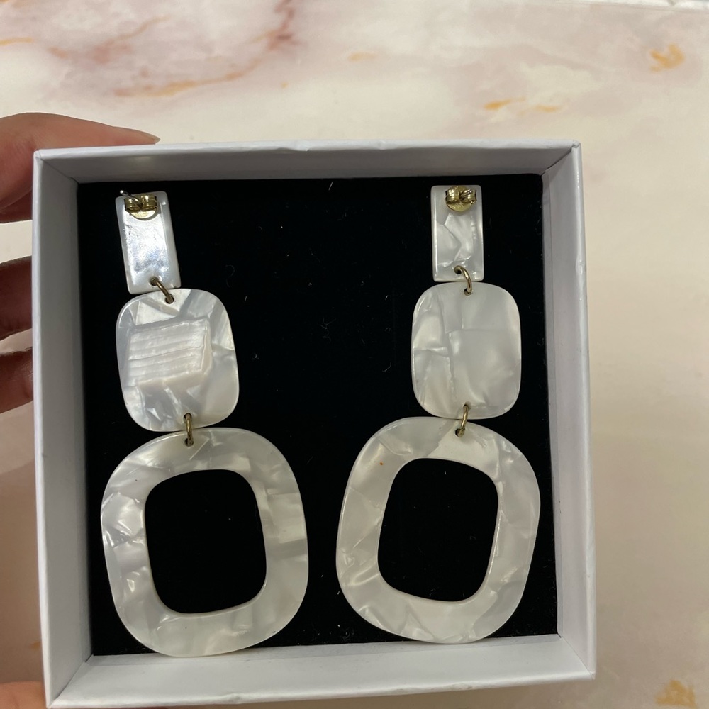 Statement Chandelier Earrings (Pair) - image 2